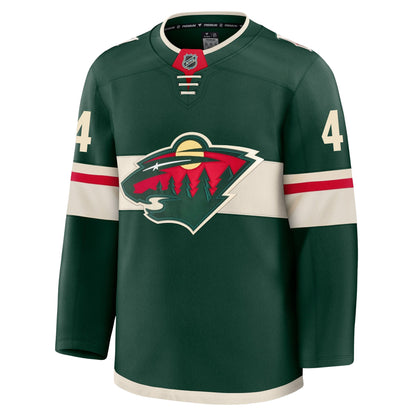 Zeev Buium Minnesota Wild Fanatics Premium Home Jersey