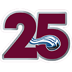 Colorado Avalanche 25th Anniversary Patch