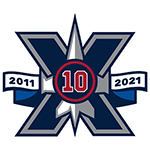Winnipeg Jets 10th Anniversary Patch