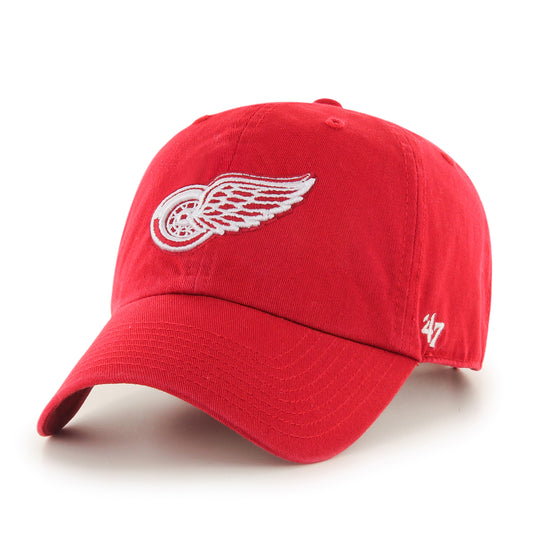 Detroit Red Wings NHL 47' Brand Clean Up Cap