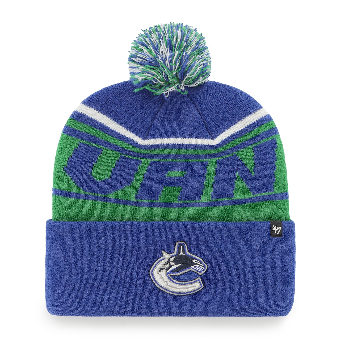 Vancouver Canucks '47 Brand NHL Stylus Cuff Knit Hat