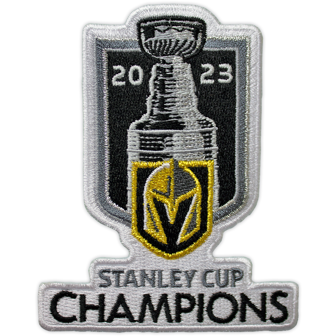 2023 Stanley Cup Champions Patch Vegas Golden Knights 