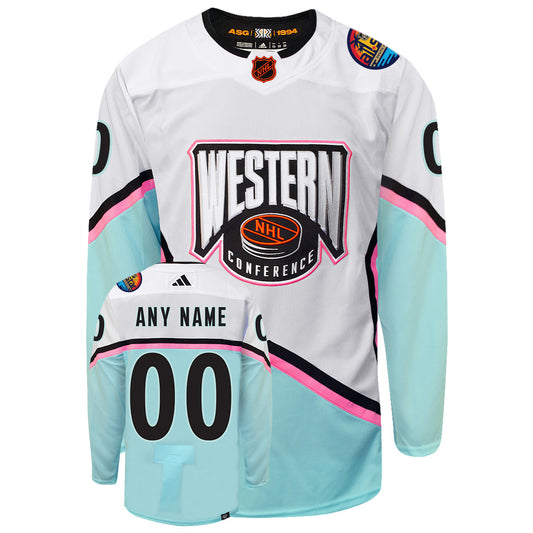 All-Star Western Conference 2023 Adidas NHL Reverse Retro Hockey Jersey
