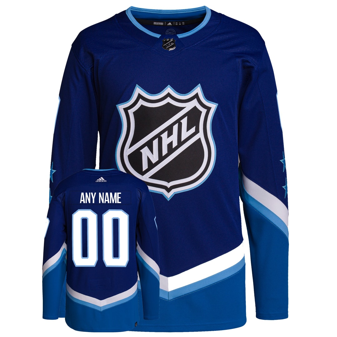 All-Star Western Conference 2022 Primegreen Authentic NHL Hockey Jersey - Front/Back View