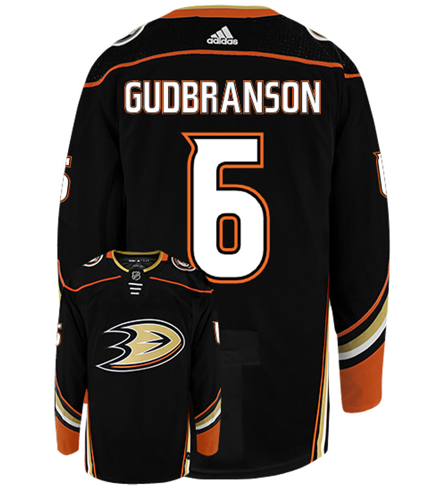 Erik Gudbranson Anaheim Ducks Adidas Authentic Home NHL Hockey Jersey