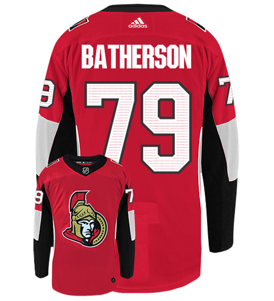 Drake Batherson Ottawa Senators Adidas Authentic Home NHL Jersey