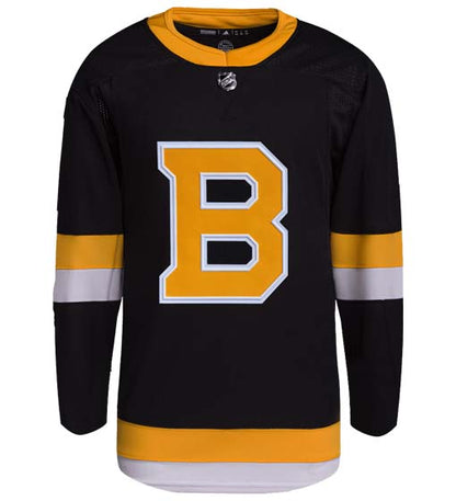Customizable Boston Bruins Adidas Primegreen Authentic NHL Alternate Jersey