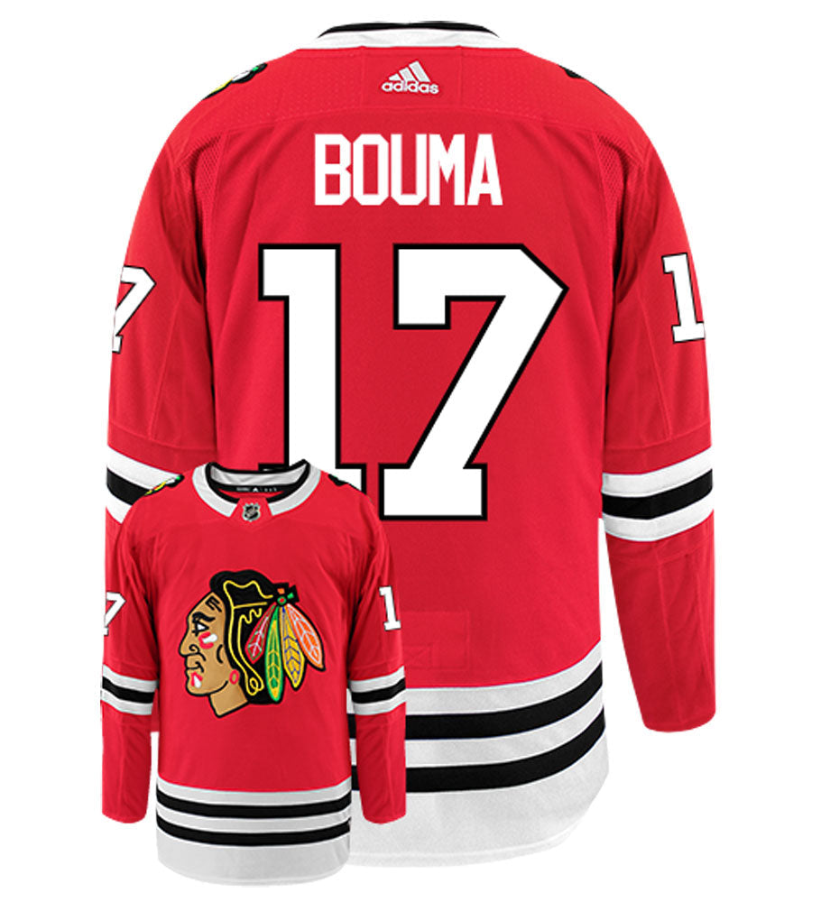 Lance Bouma Chicago Blackhawks Adidas Authentic Home NHL Hockey Jersey