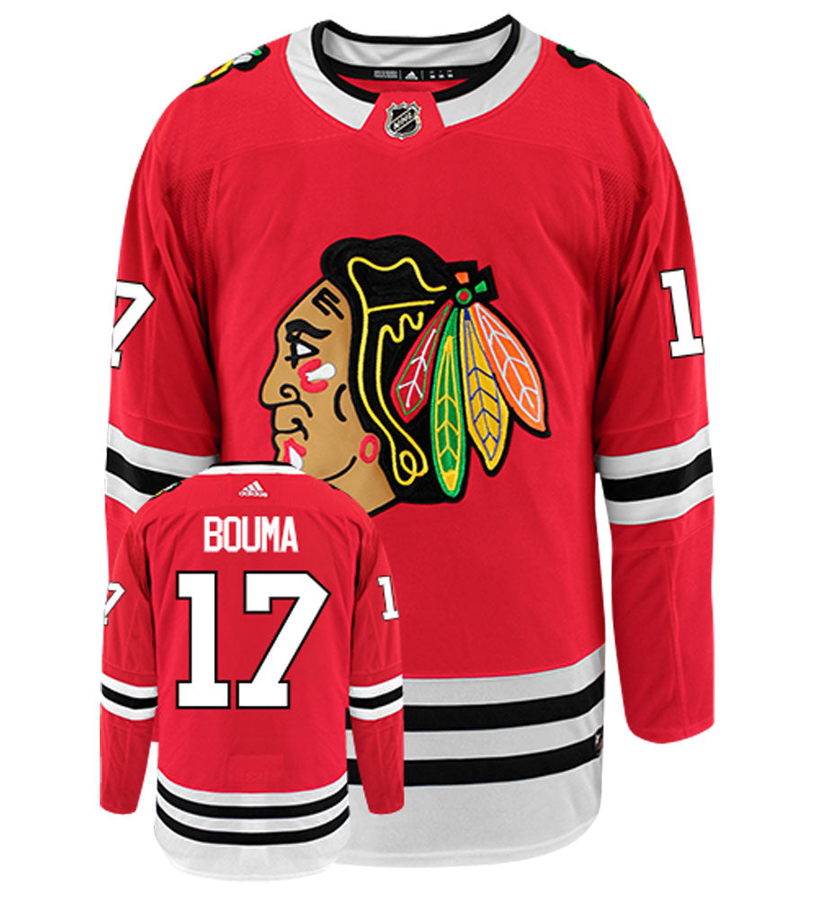 Lance Bouma Chicago Blackhawks Adidas Authentic Home NHL Hockey Jersey