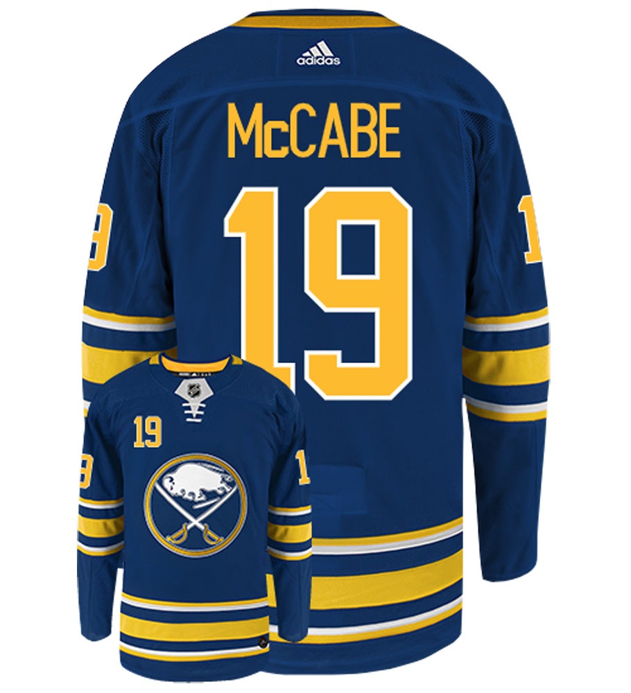 Jake McCabe Buffalo Sabres Adidas Authentic Home NHL Hockey Jersey
