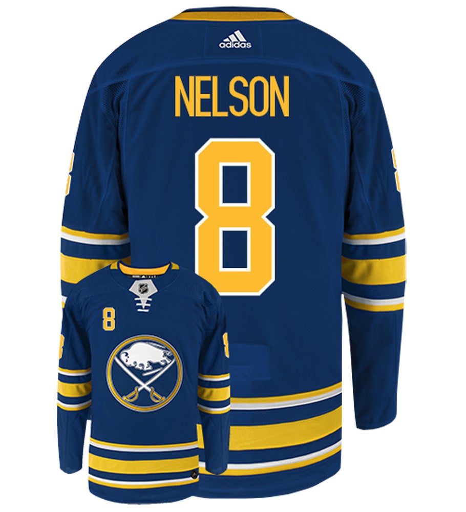 Casey Nelson Buffalo Sabres Adidas Authentic Home NHL Jersey
