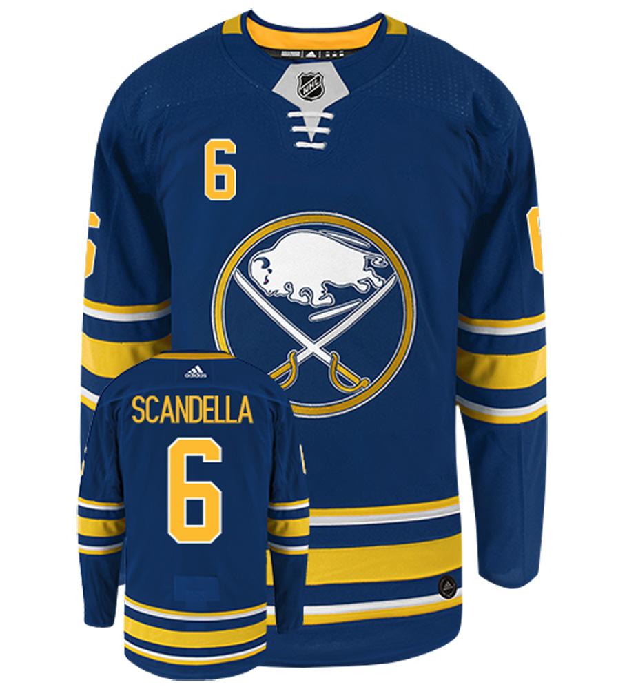 Marco Scandella Buffalo Sabres Adidas Authentic Home NHL Hockey Jersey