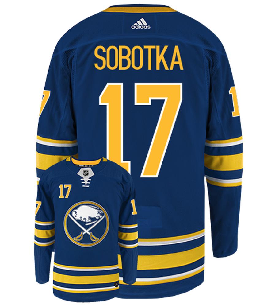Vladimir Sobotka Buffalo Sabres Adidas Authentic Home NHL Jersey