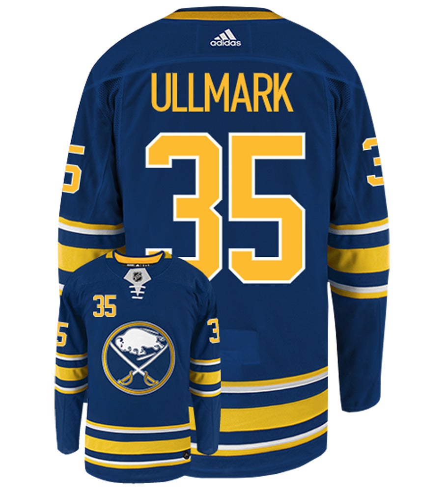Linus Ullmark Buffalo Sabres Adidas Authentic Home NHL Jersey