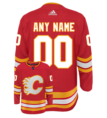 Calgary Flames Adidas Authentic Home 2020 NHL Hockey Jersey