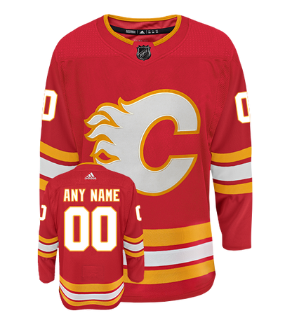 Calgary Flames Adidas Authentic Home 2020 NHL Hockey Jersey