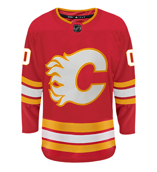 Calgary Flames Adidas Authentic Home 2020 NHL Hockey Jersey