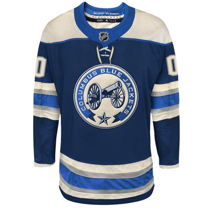 Customizable Columbus Blue Jackets  Adidas Primegreen Authentic NHL Hockey Jersey