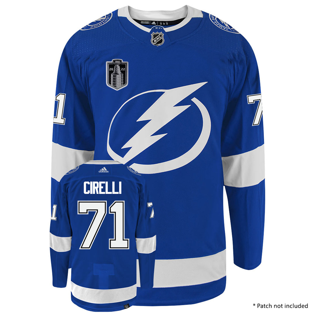 Anthony Cirelli Tampa Bay Lightning Adidas Primegreen Authentic NHL Hockey Jersey
