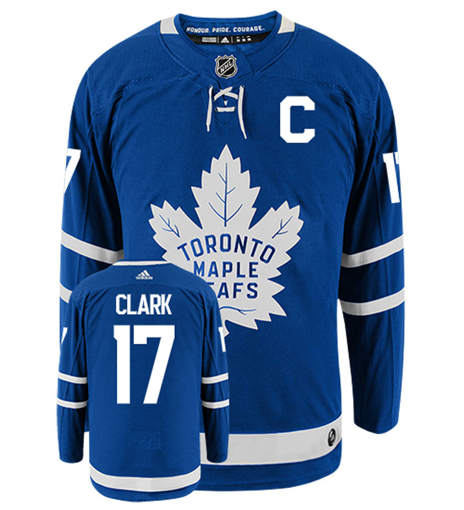 Wendel Clark Toronto Maple Leafs Adidas Authentic Home NHL Vintage Hockey Jersey