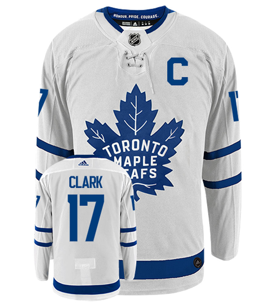 Wendel Clark Toronto Maple Leafs Adidas Authentic Away NHL Vintage Hockey Jersey