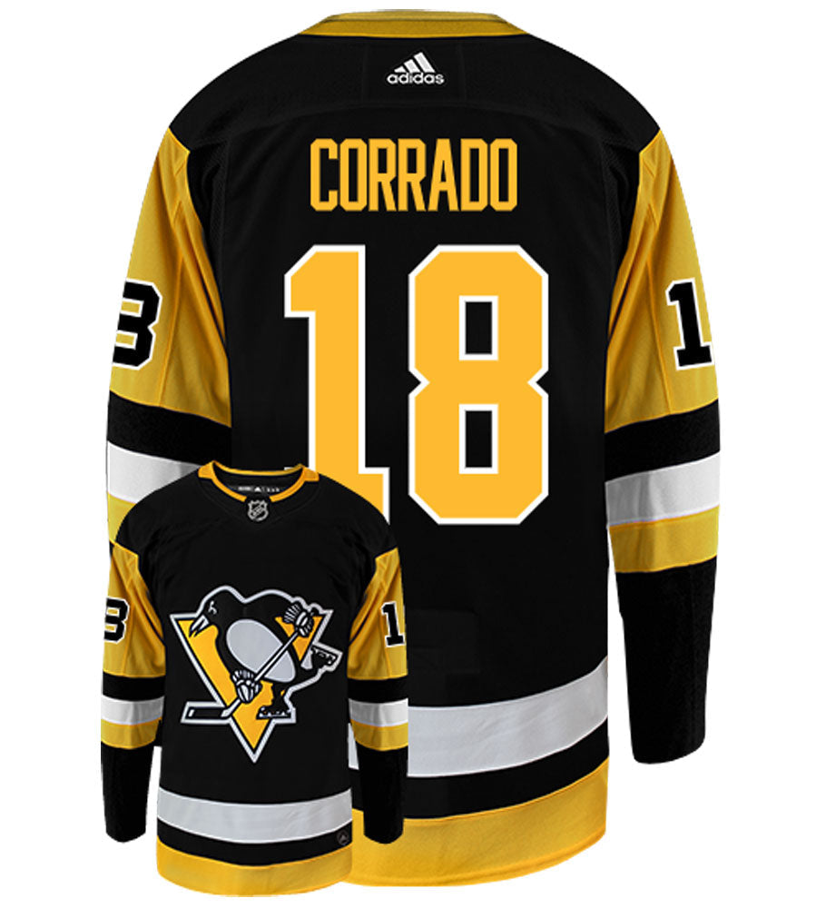 Frank Corrado Pittsburgh Penguins Adidas Authentic Home NHL Hockey Jersey