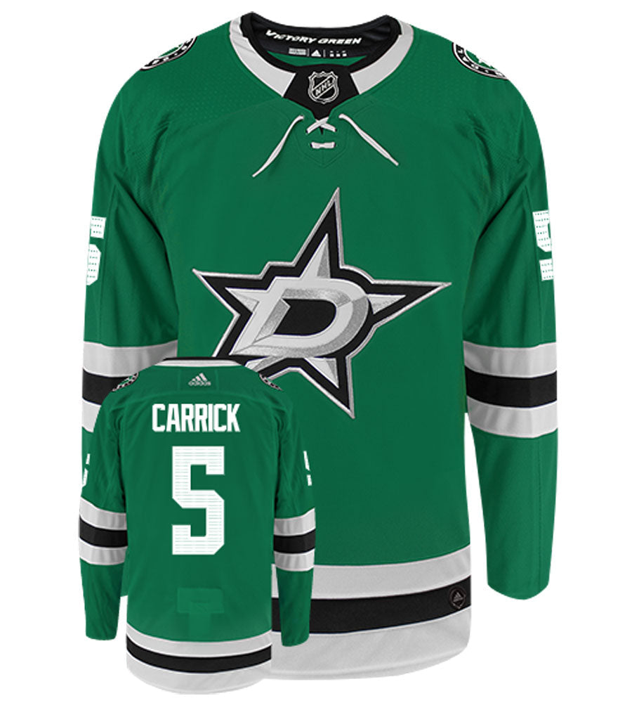 Connor Carrick Dallas Stars Adidas Authentic Home NHL Jersey