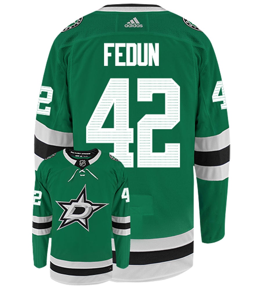 Taylor Fedun Dallas Stars Adidas Authentic Home NHL Jersey