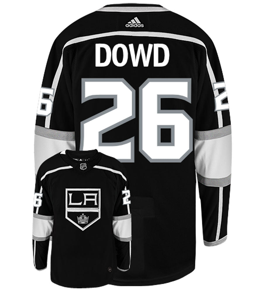 Nic Dowd Los Angeles Kings Adidas Authentic Home NHL Hockey Jersey