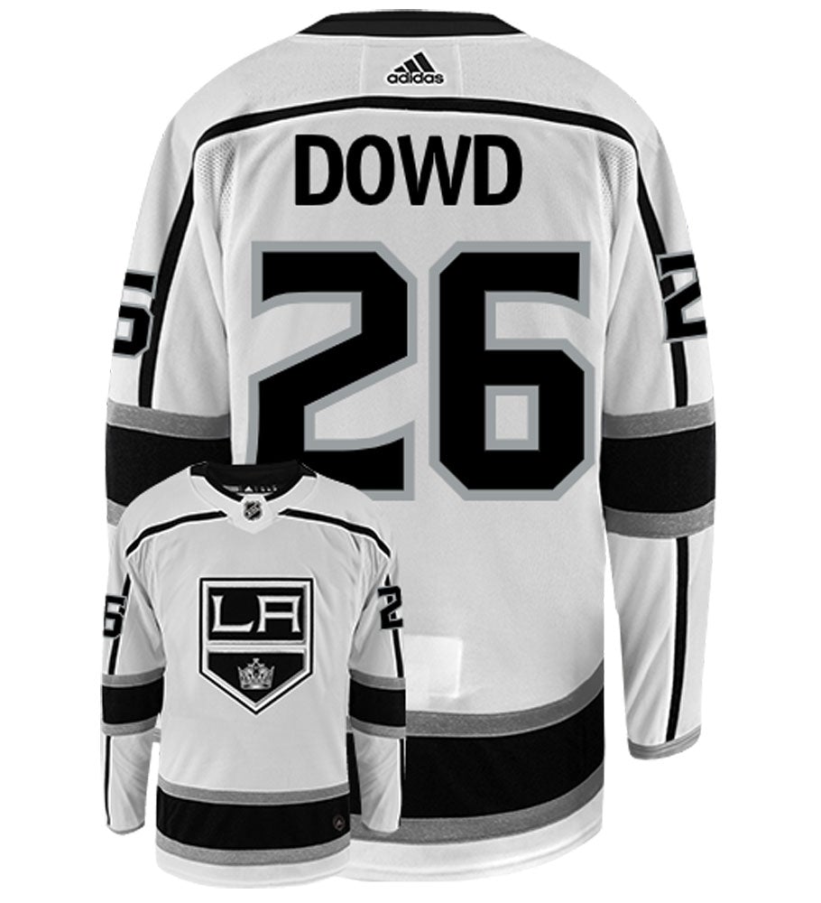 Nic Dowd Los Angeles Kings Adidas Authentic Away NHL Hockey Jersey