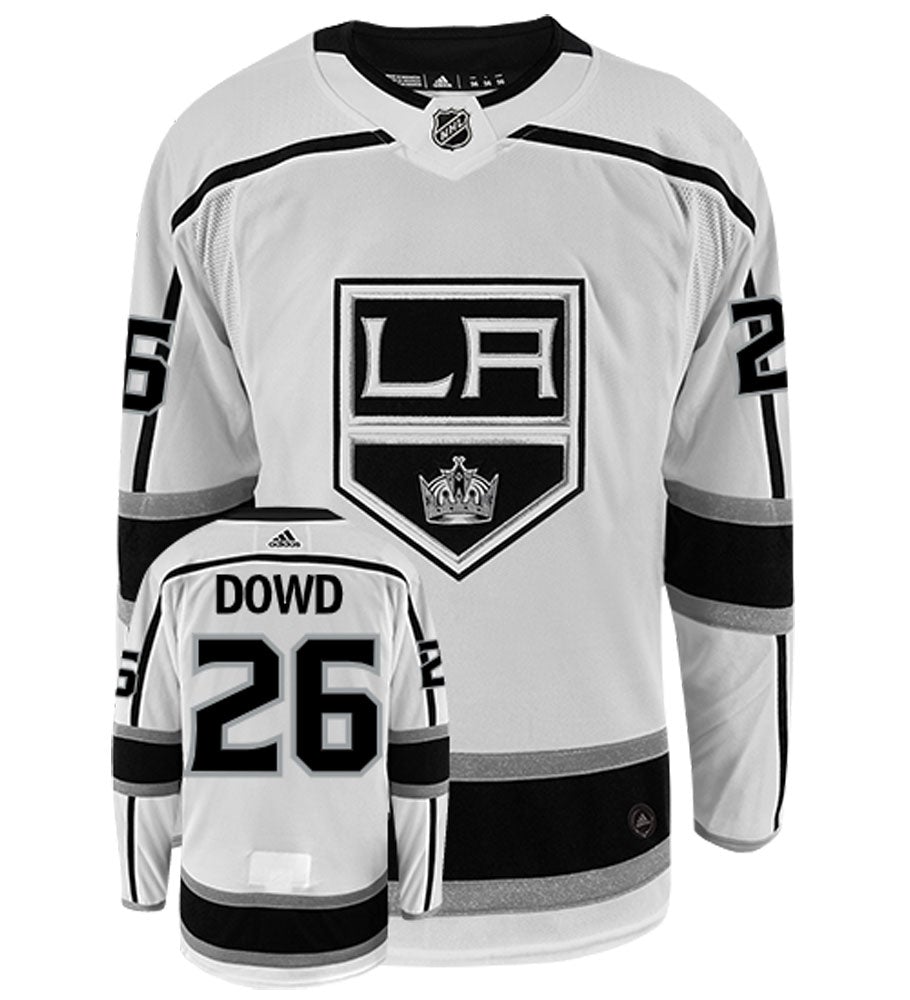 Nic Dowd Los Angeles Kings Adidas Authentic Away NHL Hockey Jersey