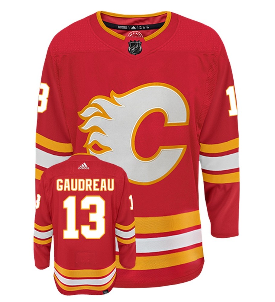 Official NHL Calgary Flames Gaudreau Hockey Jersey for Sale in