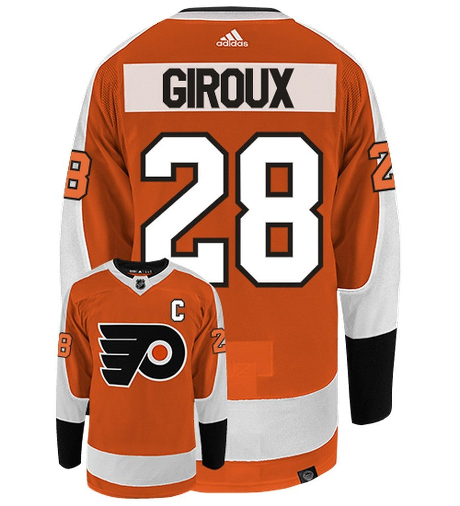 Philadelphia Flyers No28 Claude Giroux Orange Home Jersey