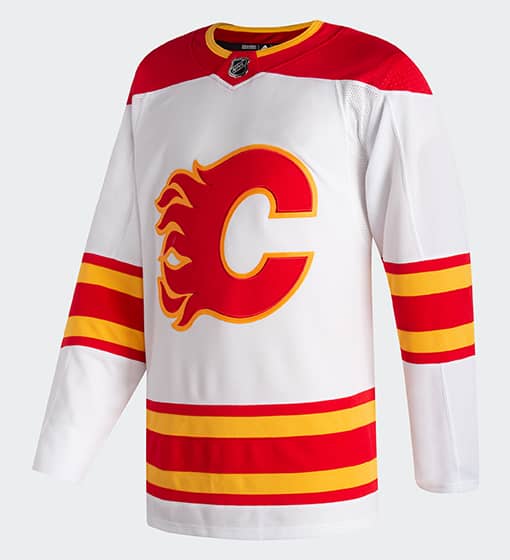 Calgary Flames Adidas Authentic Away 2020 NHL Hockey Jersey