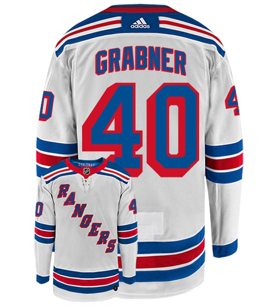 Michael Grabner New York Rangers Adidas Authentic Away NHL Hockey Jersey