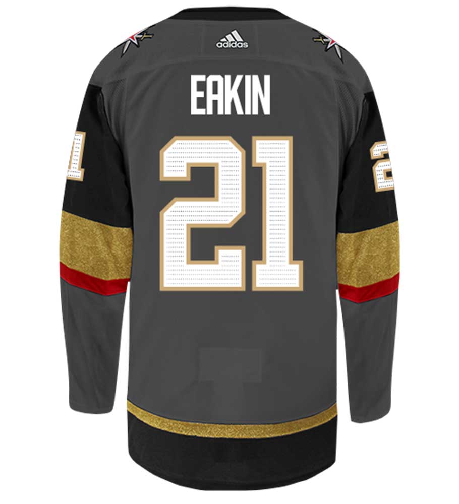 Cody Eakin Vegas Golden Knights Adidas Authentic Home NHL Hockey Jersey