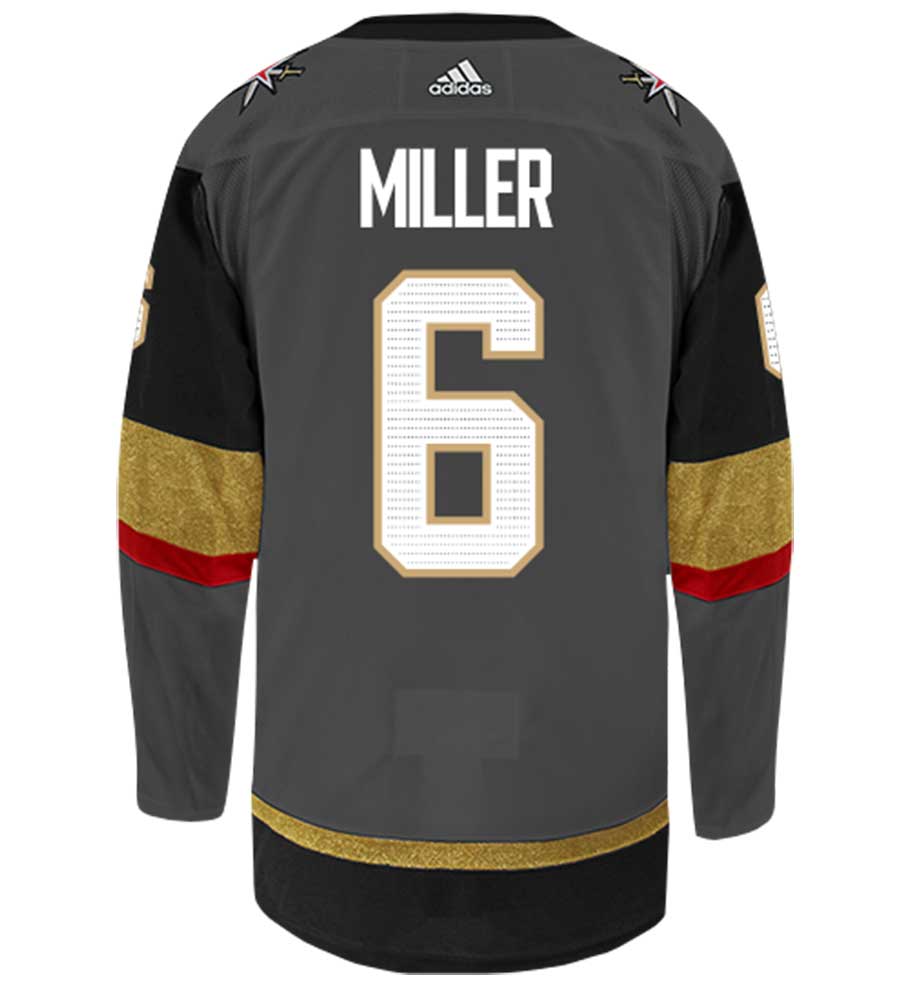 Colin Miller Vegas Golden Knights Adidas Authentic Home NHL Hockey Jersey