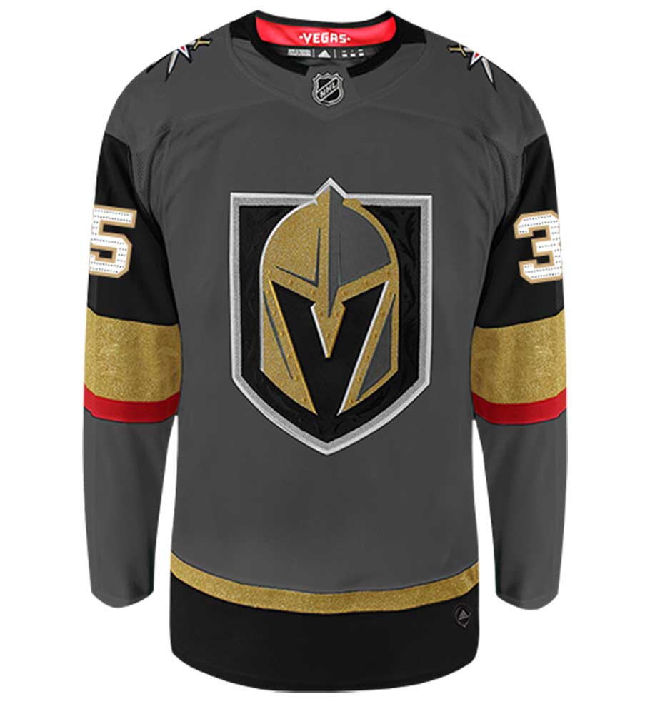 Oscar Dansk Vegas Golden Knights Adidas Authentic Home NHL Hockey Jersey