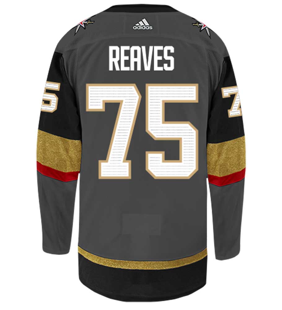 Ryan Reaves Vegas Golden Knights Adidas Authentic Home NHL Hockey Jersey