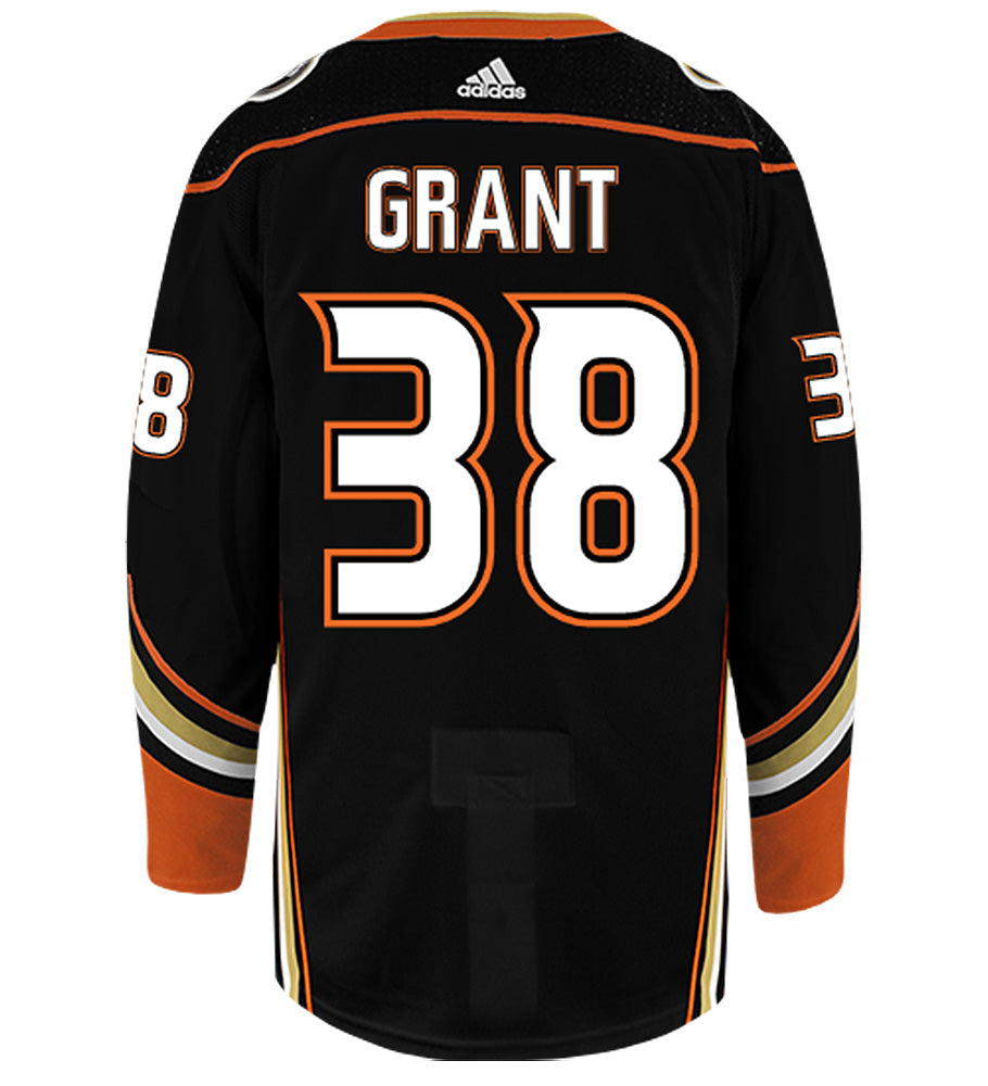 Derek Grant Anaheim Ducks Adidas Authentic Home NHL Hockey Jersey
