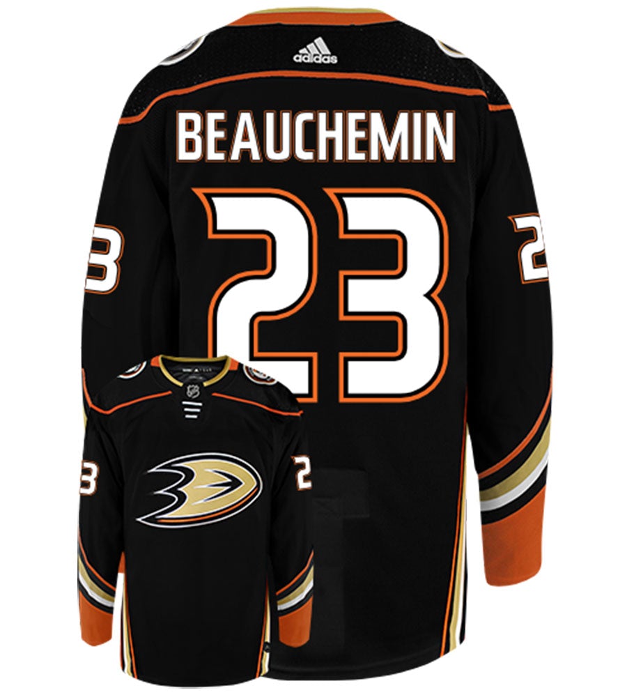 Francois Beauchemin Anaheim Ducks Adidas Authentic Home NHL Hockey Jersey