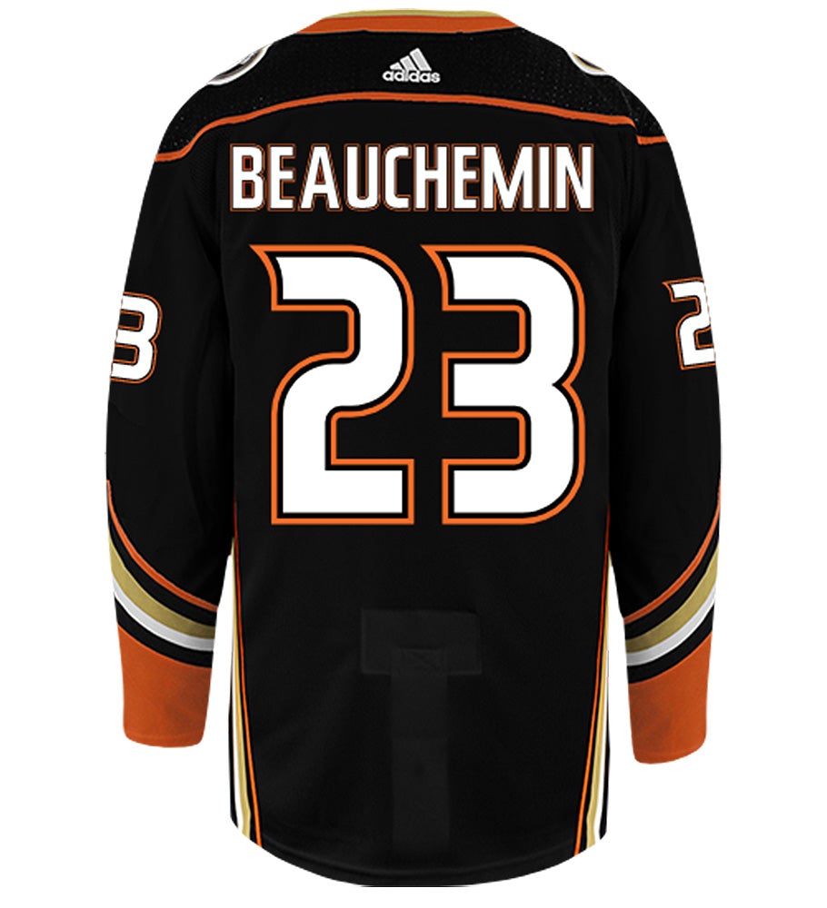 Francois Beauchemin Anaheim Ducks Adidas Authentic Home NHL Hockey Jersey