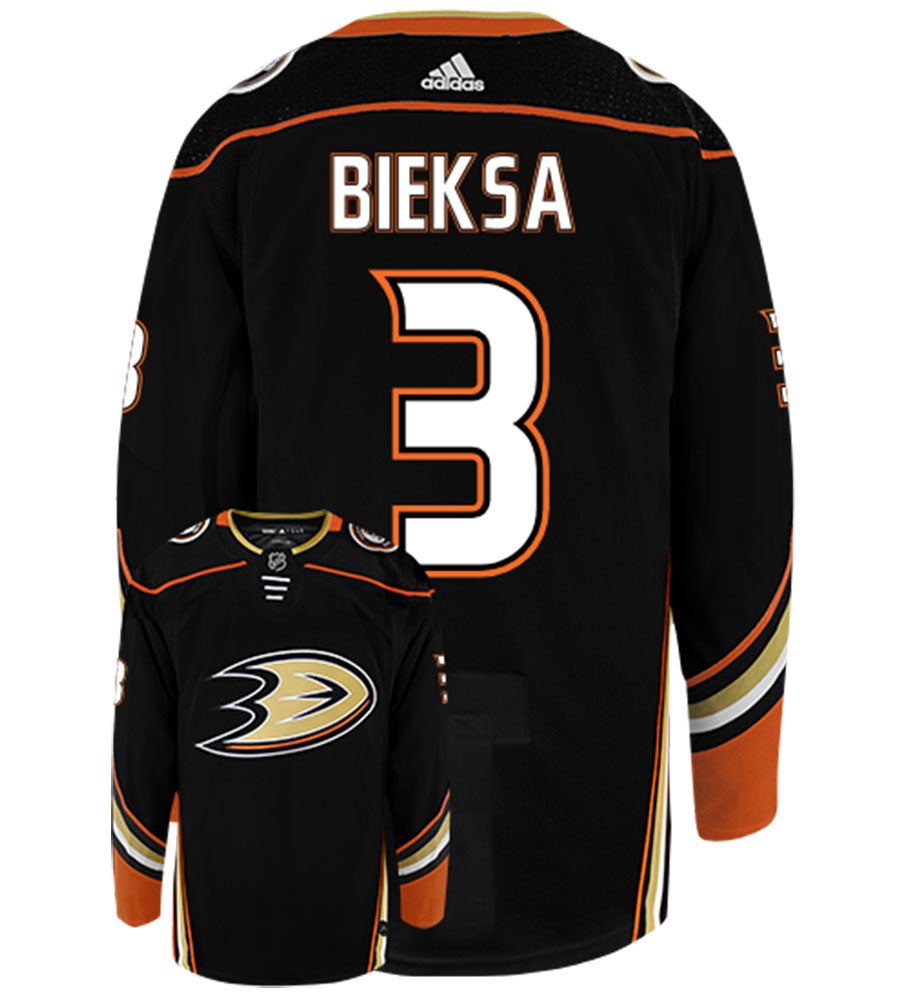 Kevin Bieksa Anaheim Ducks Adidas Authentic Home NHL Hockey Jersey