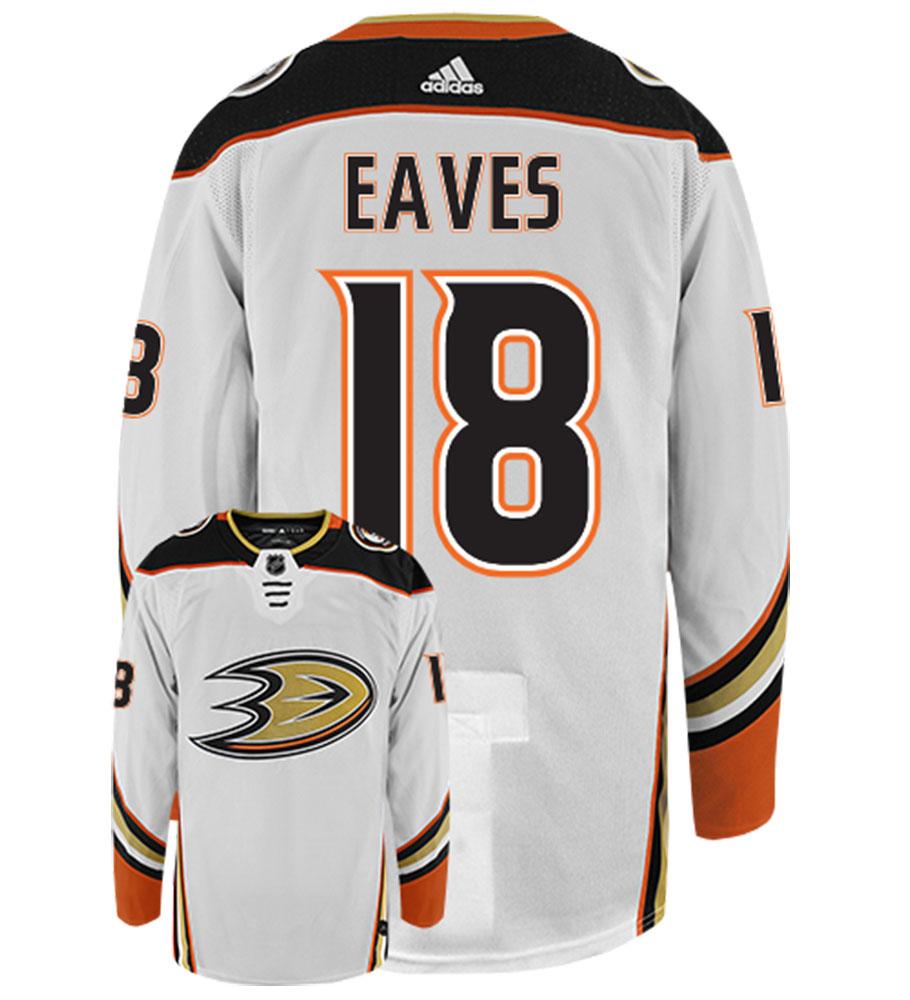 Patrick Eaves Anaheim Ducks Adidas Authentic Away NHL Hockey Jersey