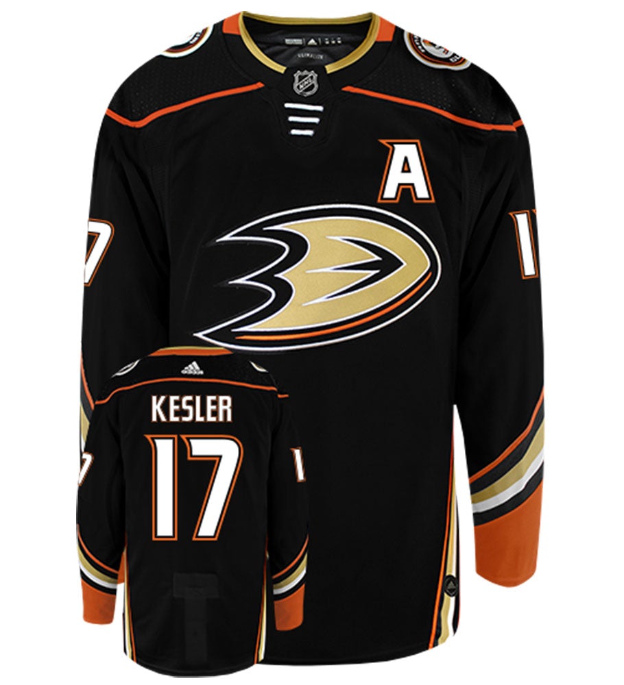 Ryan Kesler Anaheim Ducks Adidas Authentic Home NHL Hockey Jersey