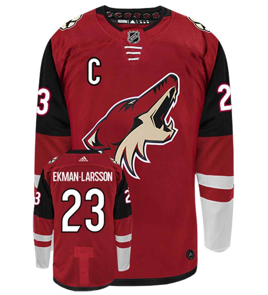 Oliver Ekman-Larsson Arizona Coyotes Adidas Authentic Home NHL Hockey Jersey