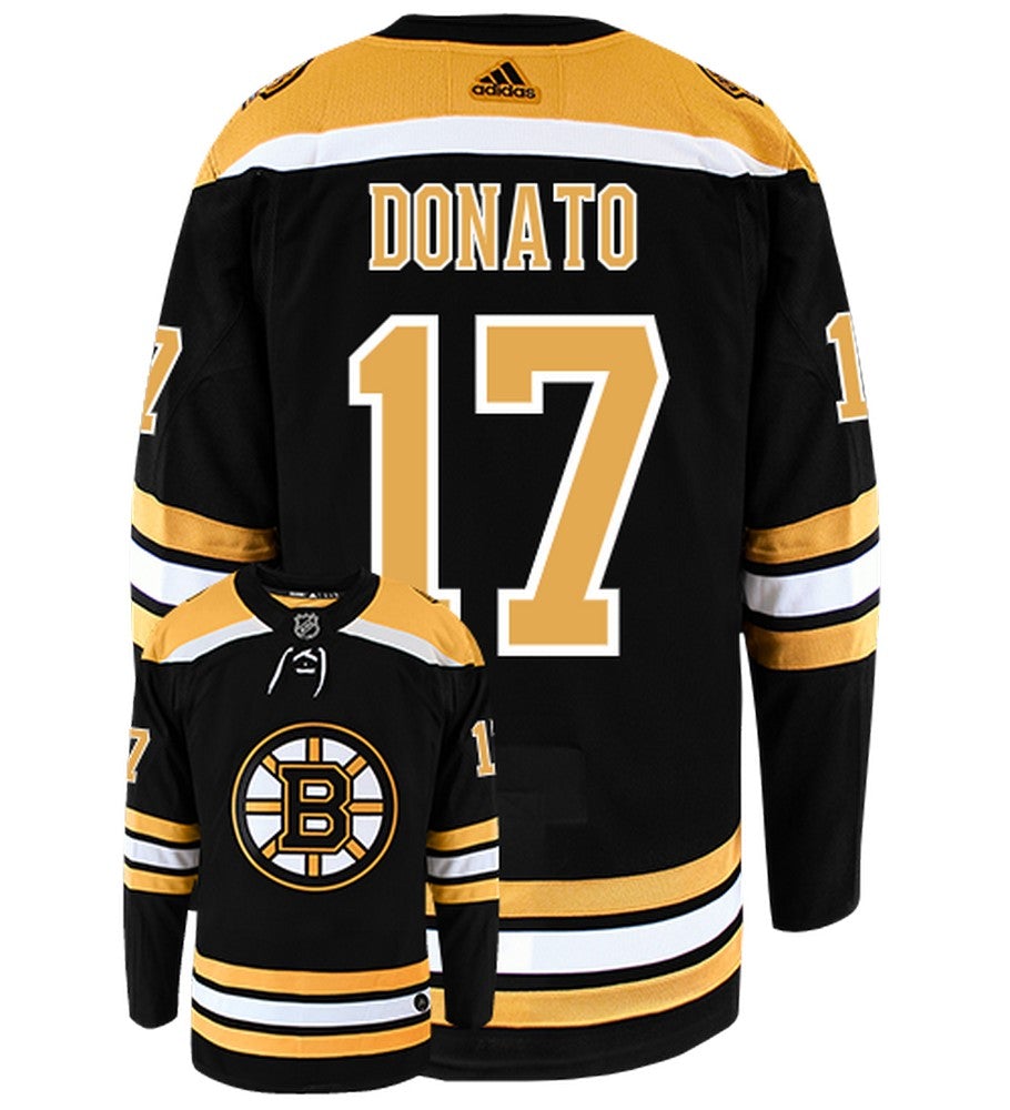 Ryan Donato Boston Bruins Adidas Authentic Home NHL Jersey