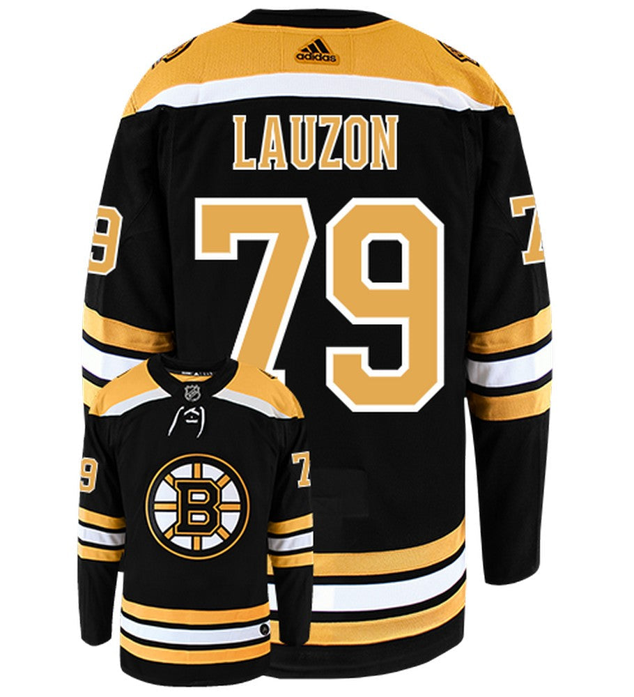 Jeremy Lauzon Boston Bruins Adidas Authentic Home NHL Jersey