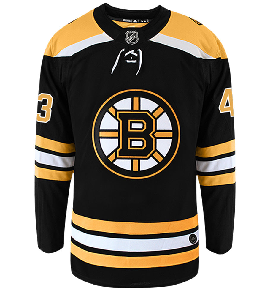 Danton Heinen Boston Bruins Adidas Authentic Home NHL Hockey Jersey