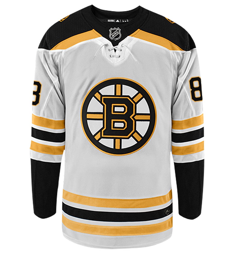 David Pastrnak Boston Bruins Adidas Authentic Away NHL Hockey Jersey